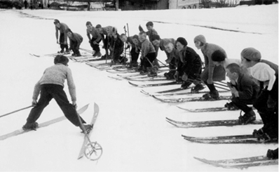 Ski school 1921
