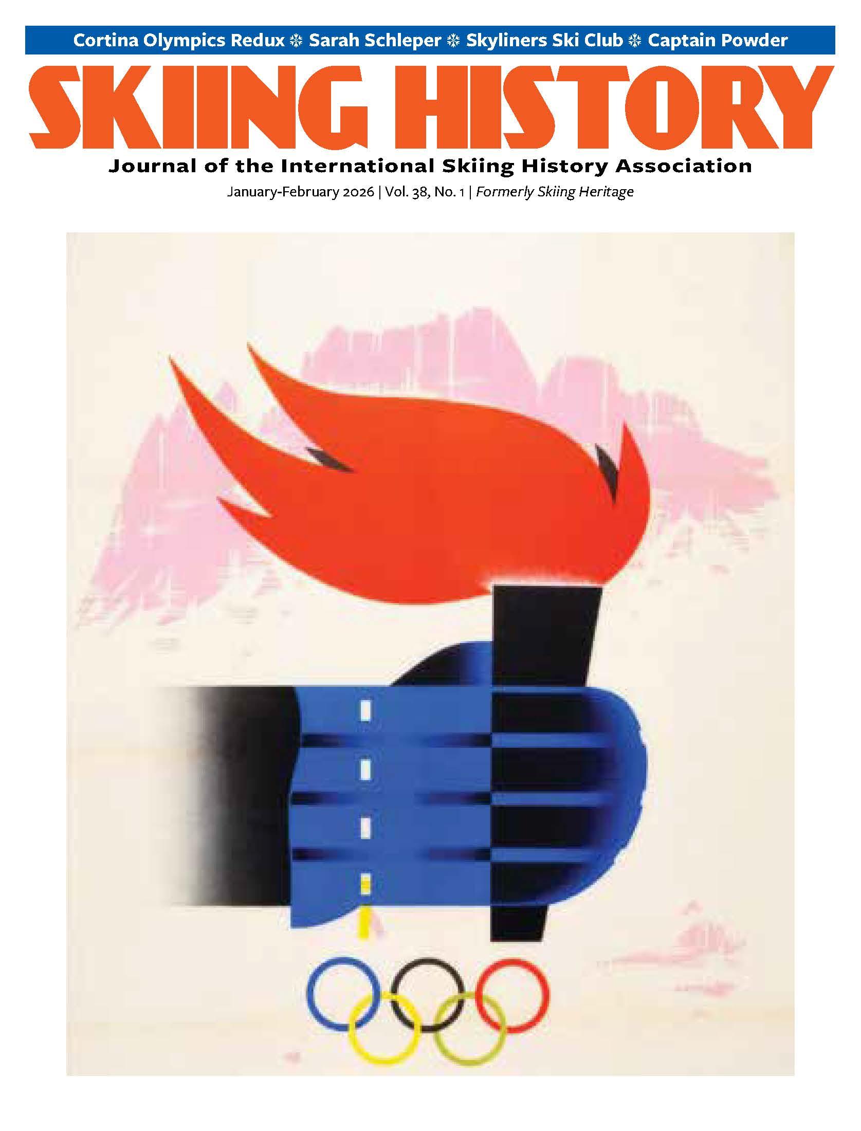 Cortina 56 Olympic poster